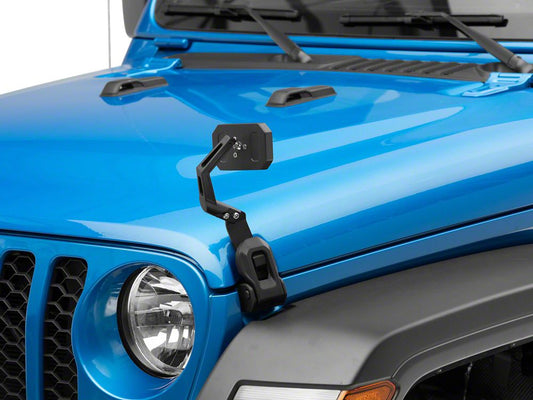RedRock Hood Mounted Mirror Kit (20-25 Jeep Gladiator JT)
