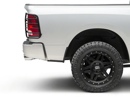 RedRock Tail Light Guards; Black (09-18 RAM 1500)