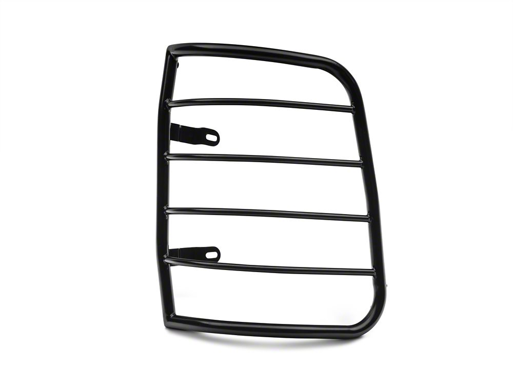 RedRock Tail Light Guards; Black (09-18 RAM 1500)