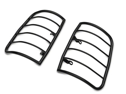 RedRock Tail Light Guards; Black (09-18 RAM 1500)