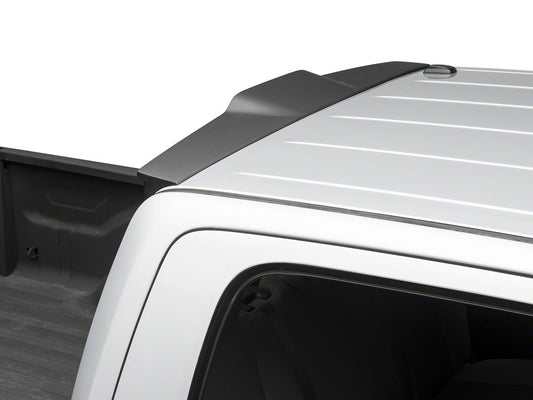 RedRock Rear Truck Cab Spoiler; Matte Black (09-18 RAM 1500)