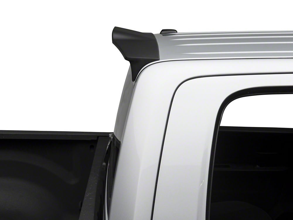 RedRock Rear Truck Cab Spoiler; Matte Black (09-18 RAM 1500)