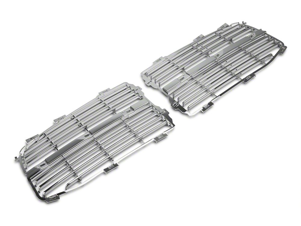 RedRock Replacement Insert for Factory Grille Housing; Chrome (06-08 RAM 1500)