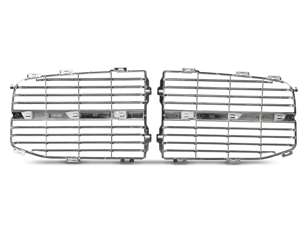 RedRock Replacement Insert for Factory Grille Housing; Chrome (06-08 RAM 1500)