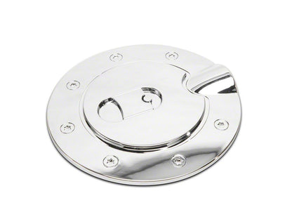 RedRock Fuel Door Cover; Chrome (09-14 RAM 1500)