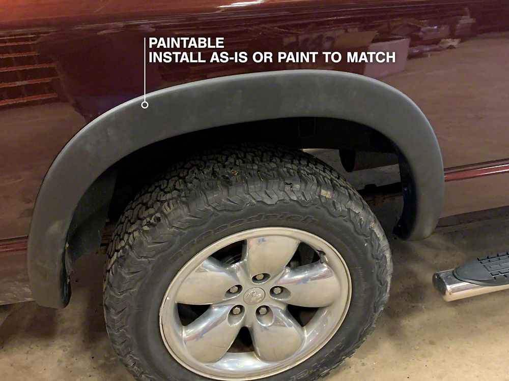 RedRock OEM Style Fender Flares (02-08 RAM 1500)
