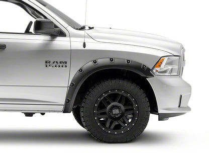 RedRock Pocket Style Fender Flares (09-18 RAM 1500, Excluding Rebel)