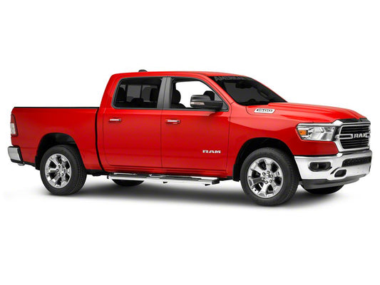RedRock S6 Running Boards; Stainless Steel (19-25 RAM 1500 Quad Cab)