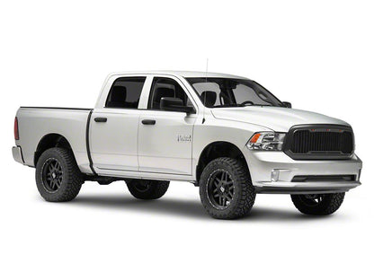 RedRock Baja Upper Replacement Grille with LED Lighting; Charcoal (13-18 RAM 1500, Excluding Rebel)