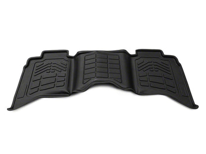RedRock Sure-Fit Front and Second Row Floor Liners; Black (13-18 RAM 1500 Crew Cab)