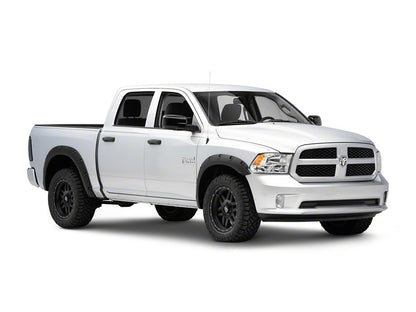 RedRock Pocket Style Fender Flares; Textured Black (09-18 RAM 1500, Excluding Rebel)