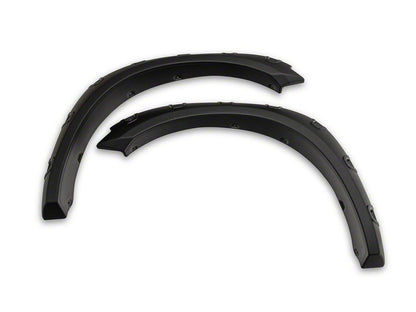 RedRock Pocket Style Fender Flares; Textured Black (09-18 RAM 1500, Excluding Rebel)