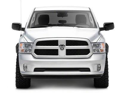 RedRock Pocket Style Fender Flares; Textured Black (09-18 RAM 1500, Excluding Rebel)