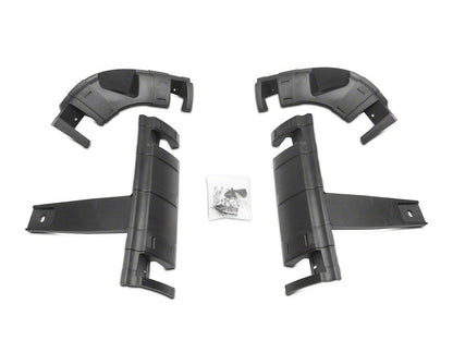 RedRock Mesh Upper Replacement Grille; Matte Black (09-12 RAM 1500)