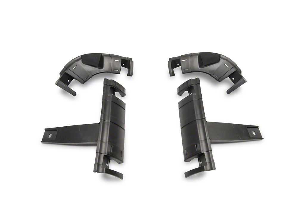 RedRock Baja Upper Replacement Grille; Matte Black (13-18 RAM 1500, Excluding Rebel)
