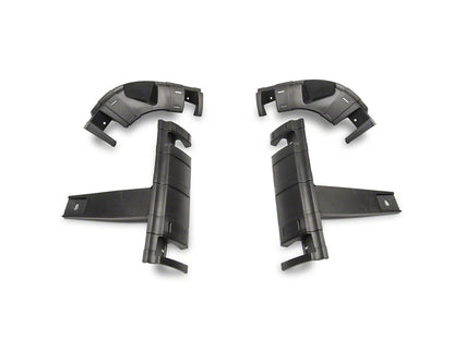 RedRock Baja Upper Replacement Grille; Matte Black (13-18 RAM 1500, Excluding Rebel)