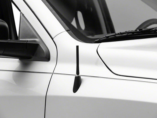 RedRock Short Billet Black Antenna; 5-Inch (94-25 RAM 1500)