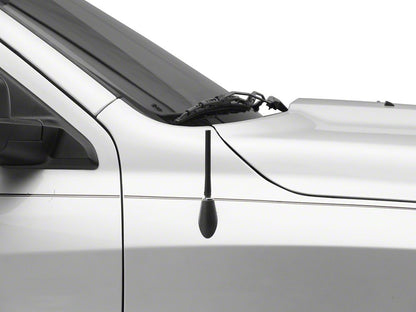 RedRock Short Billet Black Antenna; 5-Inch (94-25 RAM 1500)