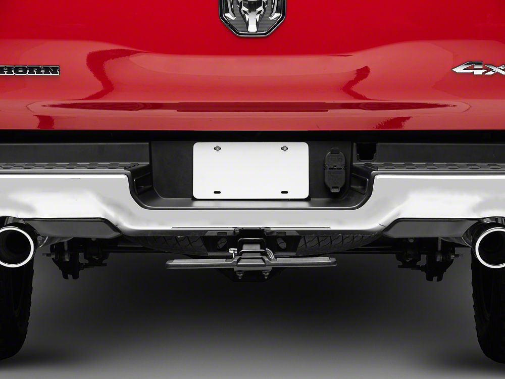 RedRock Cast Aluminum Receiver Hitch Step; Black (Universal; Some Adaptation May Be Required)