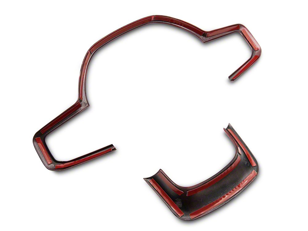 RedRock Steering Wheel Trim; Red (19-25 RAM 1500)
