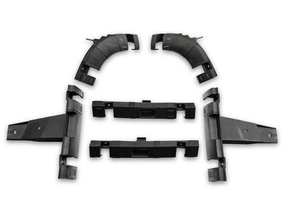 RedRock Baja Upper Replacement Grille; Gloss Black (13-18 RAM 1500, Excluding Rebel)
