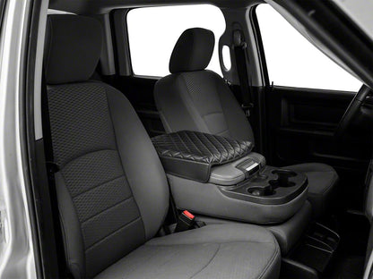 RedRock Center Console Arm Rest Cushion; Black (09-18 RAM 1500)