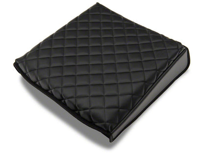 RedRock Center Console Arm Rest Cushion; Black (09-18 RAM 1500)