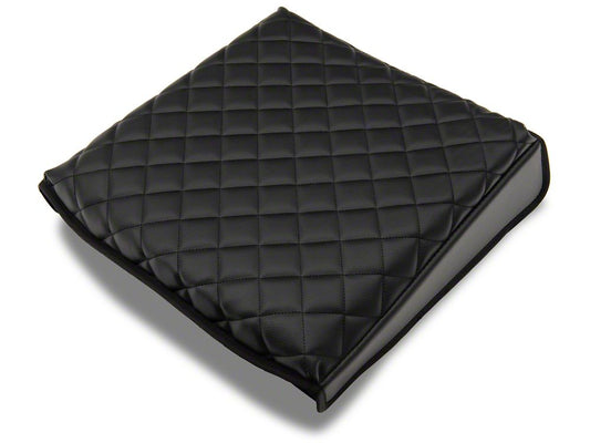 RedRock Center Console Arm Rest Cushion; Black (09-18 RAM 1500)