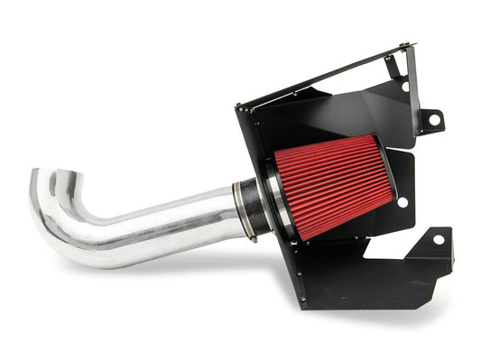 RedRock Cold Air Intake; Polished (19-24 5.7L RAM 1500)