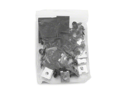 RedRock Pocket Style Fender Flares; Smooth Black (09-18 RAM 1500, Excluding Rebel)