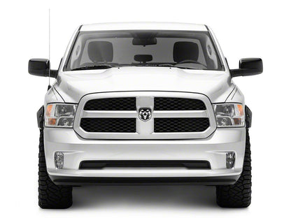 RedRock Pocket Style Fender Flares; Smooth Black (09-18 RAM 1500, Excluding Rebel)