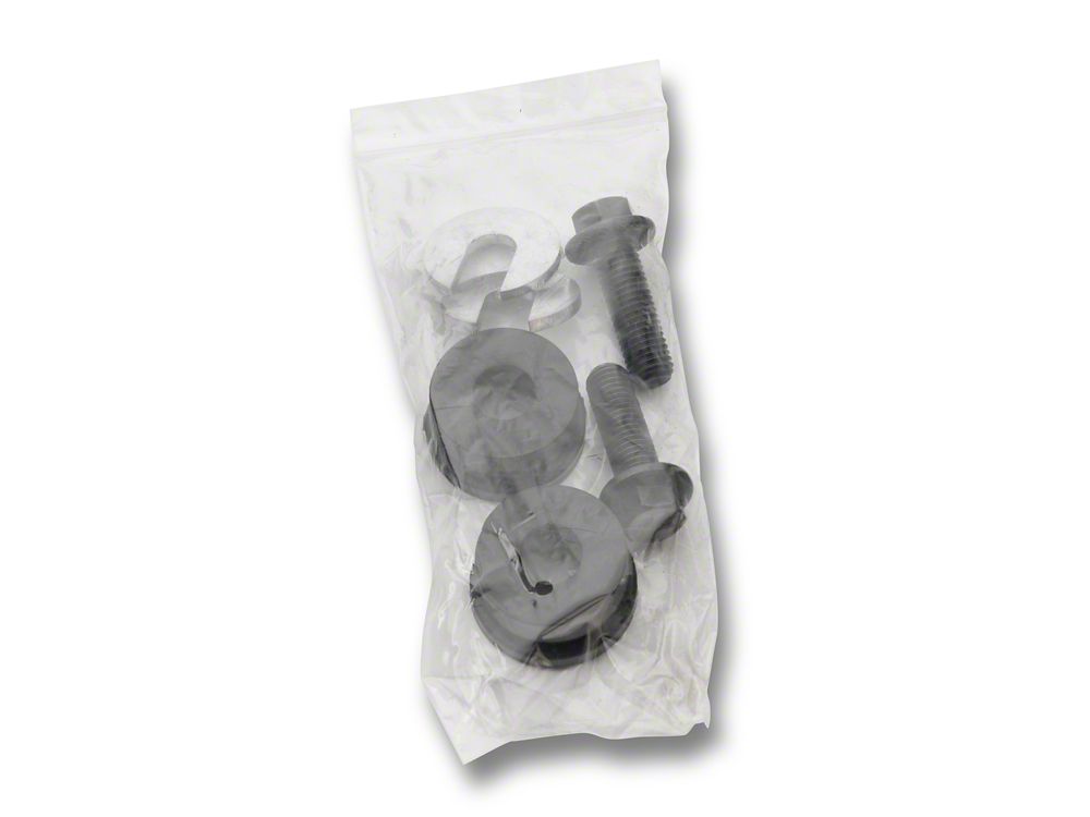 RedRock HD Front Tow Hooks; Black (19-25 RAM 1500)