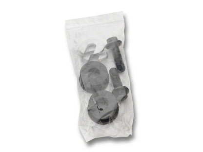 RedRock HD Front Tow Hooks; Black (19-25 RAM 1500)