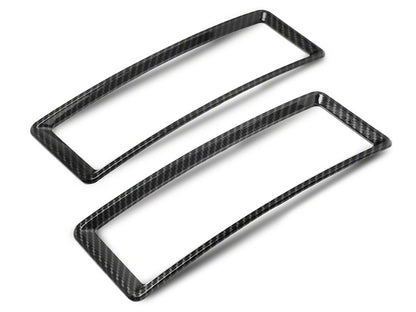 RedRock Air Vent Trim Set; Carbon Fiber (09-18 RAM 1500)