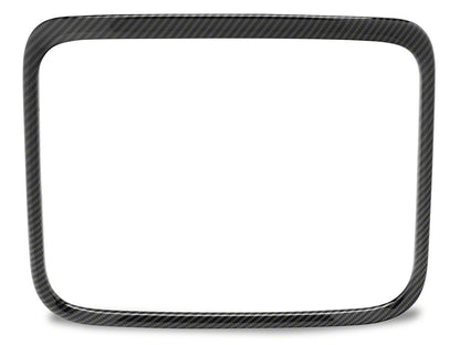 RedRock Console Storage Box Trim; Carbon Fiber (15-18 RAM 1500 Limited)