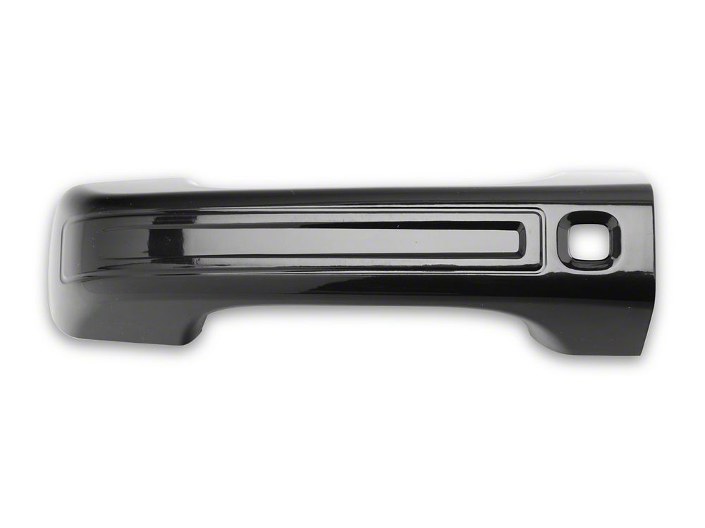 RedRock Door Handle Covers; Black (19-25 RAM 1500 w/ Passive Entry)