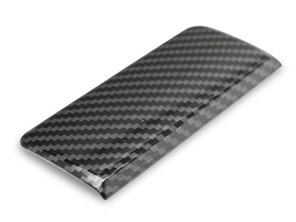 RedRock Passenger Storage Compartment Trim; Carbon Fiber (13-18 RAM 1500)
