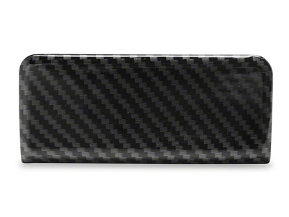 RedRock Passenger Storage Compartment Trim; Carbon Fiber (13-18 RAM 1500)