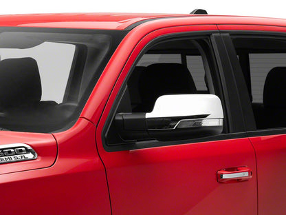 RedRock Side View Mirror Cover; Chrome (19-25 RAM 1500)