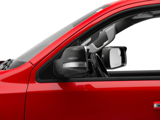 RedRock Side View Mirror Trim; Carbon Fiber (19-25 RAM 1500)
