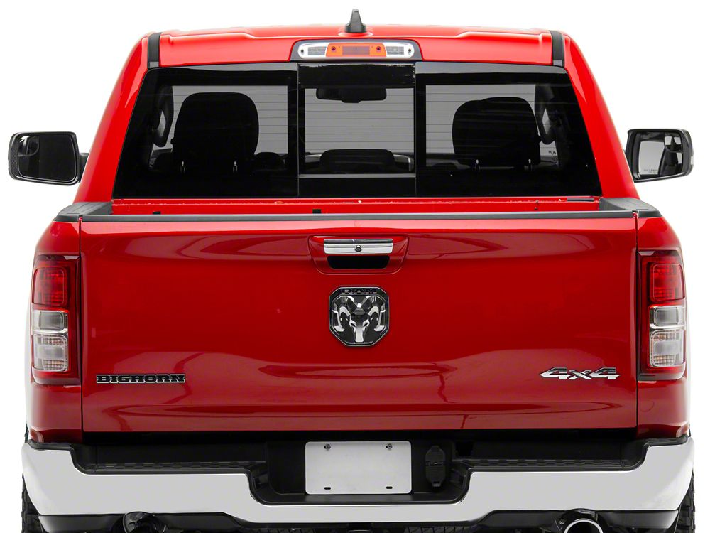 RedRock Side View Mirror Trim; Carbon Fiber (19-25 RAM 1500)