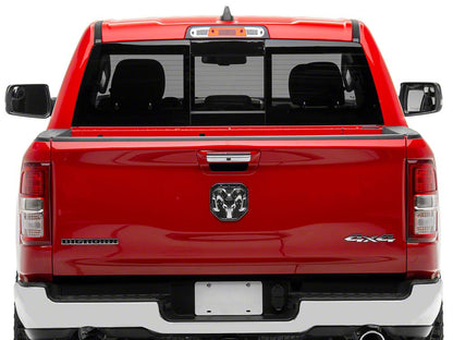 RedRock Side View Mirror Trim; Carbon Fiber (19-25 RAM 1500)