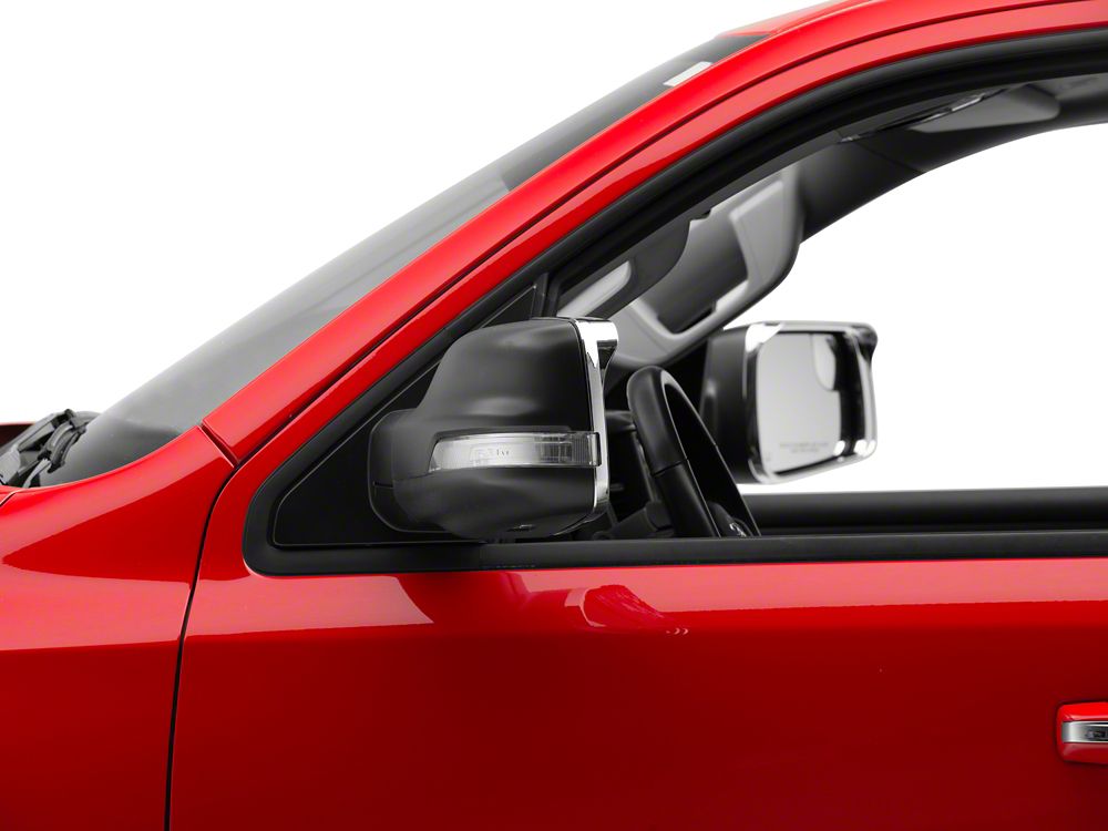 RedRock Side View Mirror Trim; Chrome (19-25 RAM 1500)