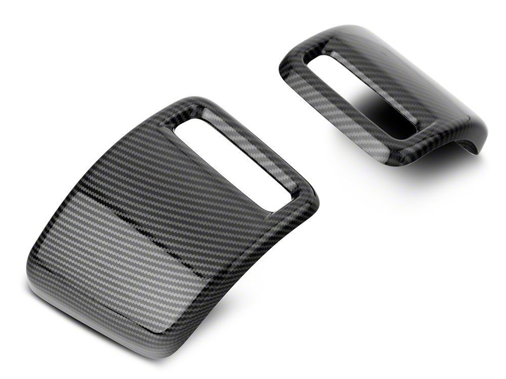RedRock Tail Light Cover Trim; Carbon Fiber (19-24 RAM 1500 w/ Factory LED Tail Lights)