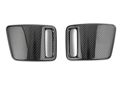 RedRock Tail Light Cover Trim; Carbon Fiber (19-24 RAM 1500 w/ Factory LED Tail Lights)