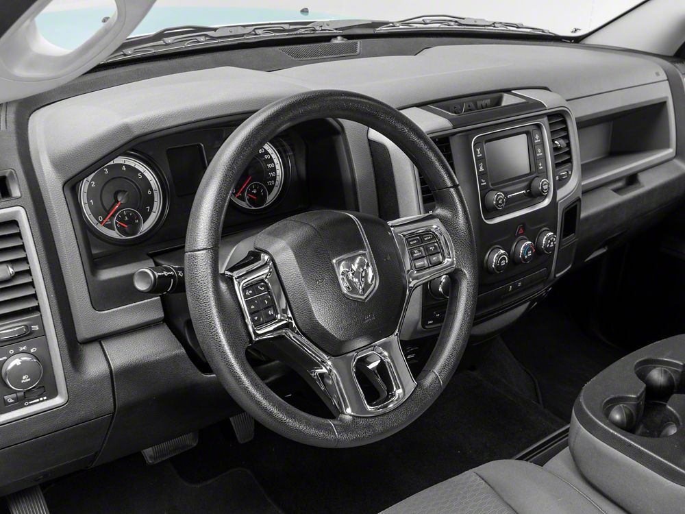 RedRock Steering Wheel Trim; Chrome (09-18 RAM 1500)