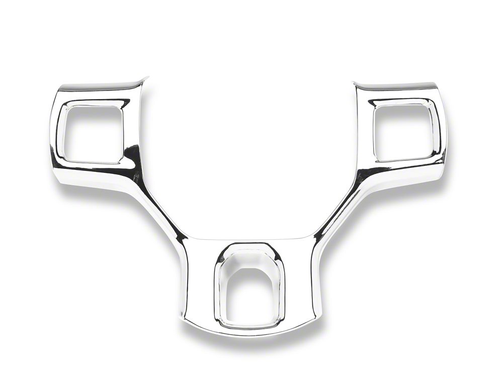 RedRock Steering Wheel Trim; Chrome (09-18 RAM 1500)