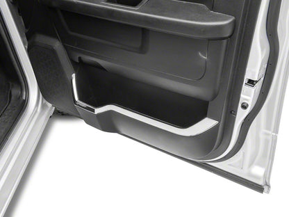 RedRock Door Storage Compartment Trim; Chrome (09-18 RAM 1500)