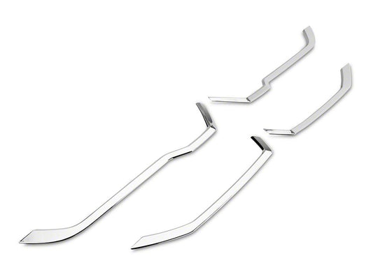 RedRock Door Storage Compartment Trim; Chrome (09-18 RAM 1500)