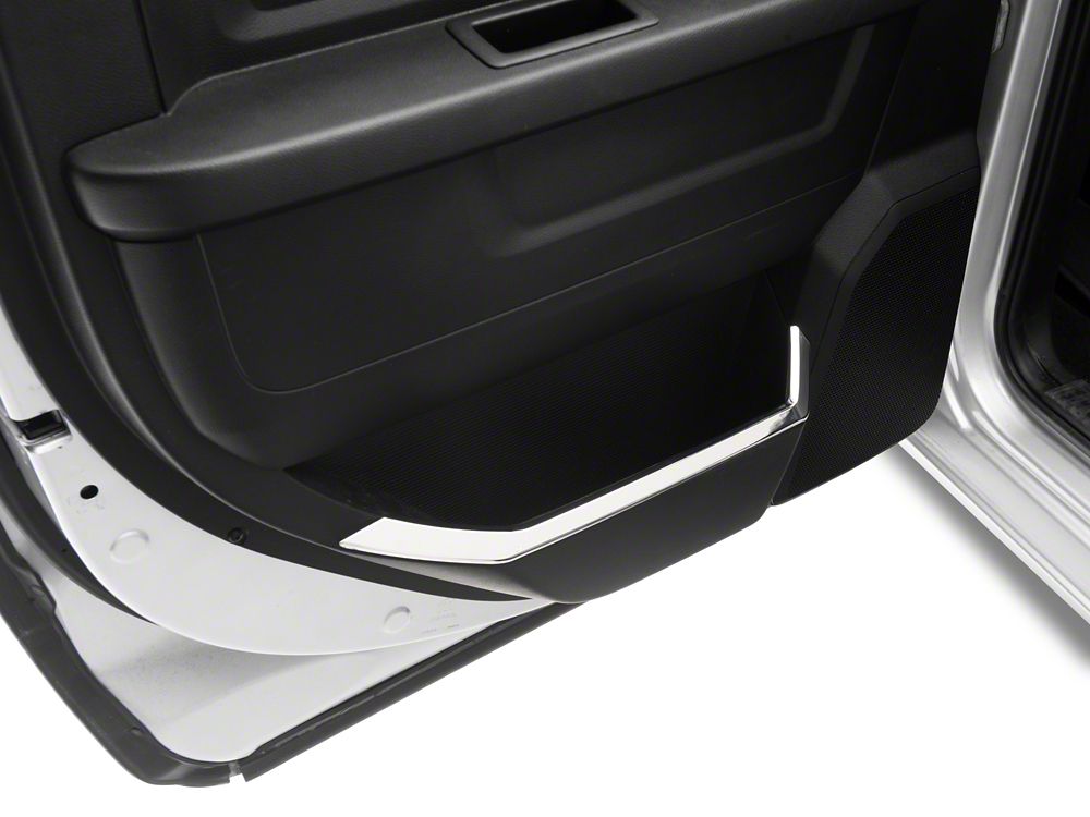 RedRock Door Storage Compartment Trim; Chrome (09-18 RAM 1500)